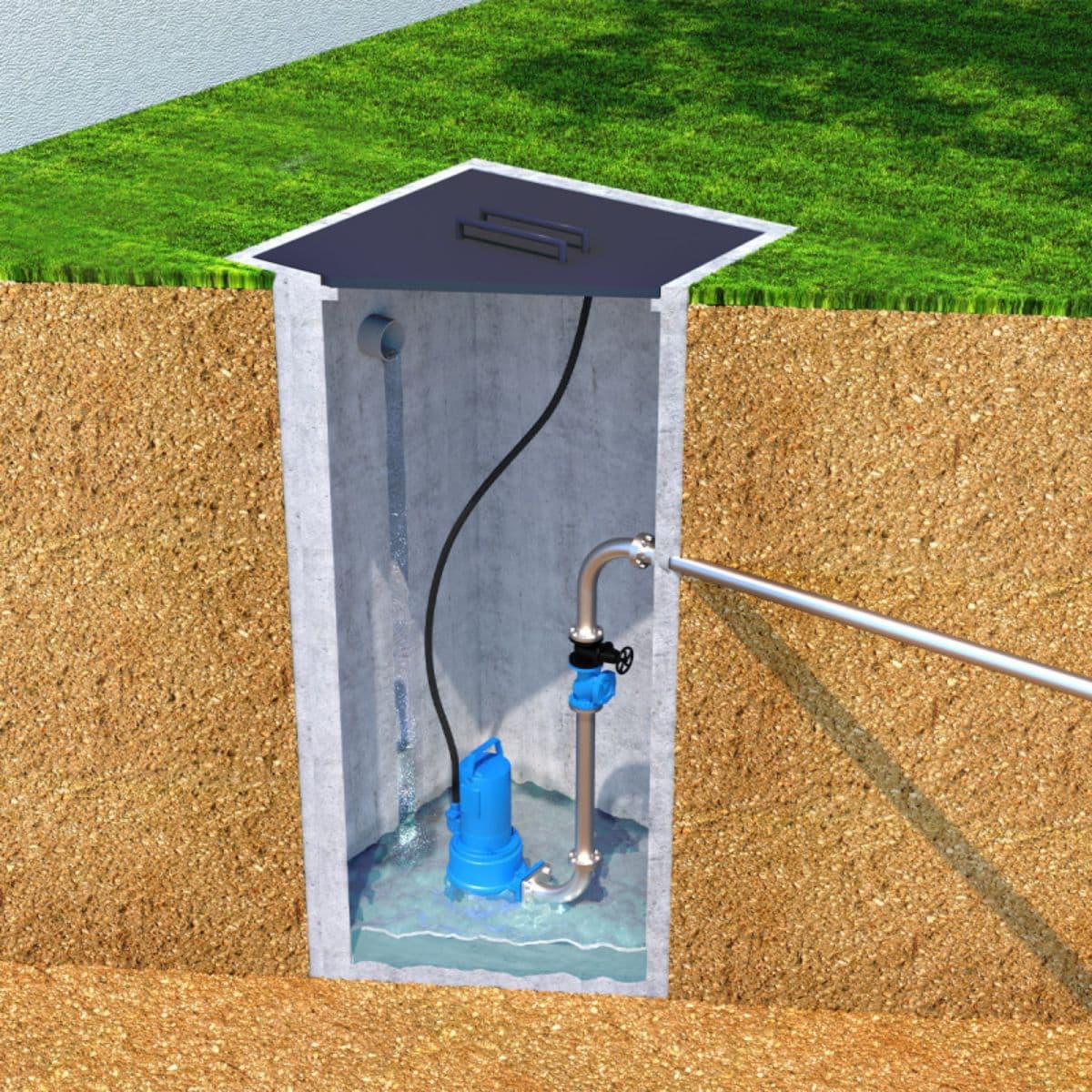 Three-phase Submersible Pump SFA Sanipump ZPG 71.1 T with reference ZPG-002 from the brand SFA SANITRIT