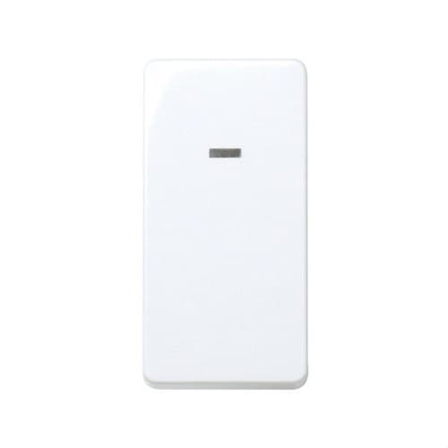 Single-pole switch 10 AX 250V half element with built-in pilot and quick connection white Simon 27 Play with reference 27102-64 from the brand SIMON