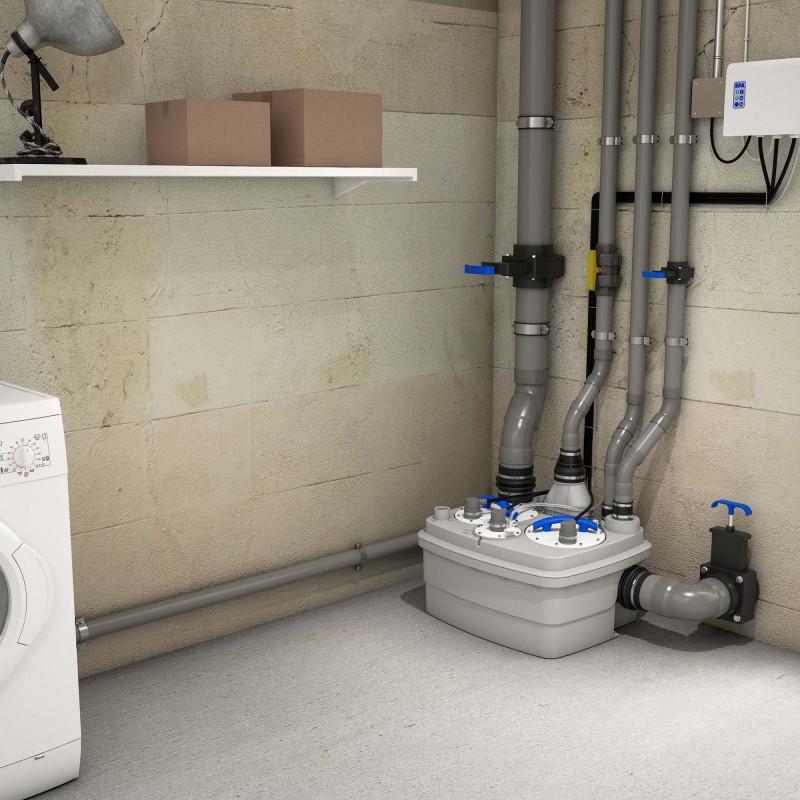 Estação de bombeamento geral SFA SANICUBIC 2 Classic com referência 040000002 à marca SFA SANITRIT