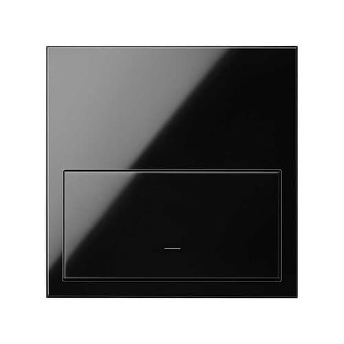 Front horizontal kit for 1 element with 1 key glossy black Simon 100 with reference 10020101-138 from the brand SIMON