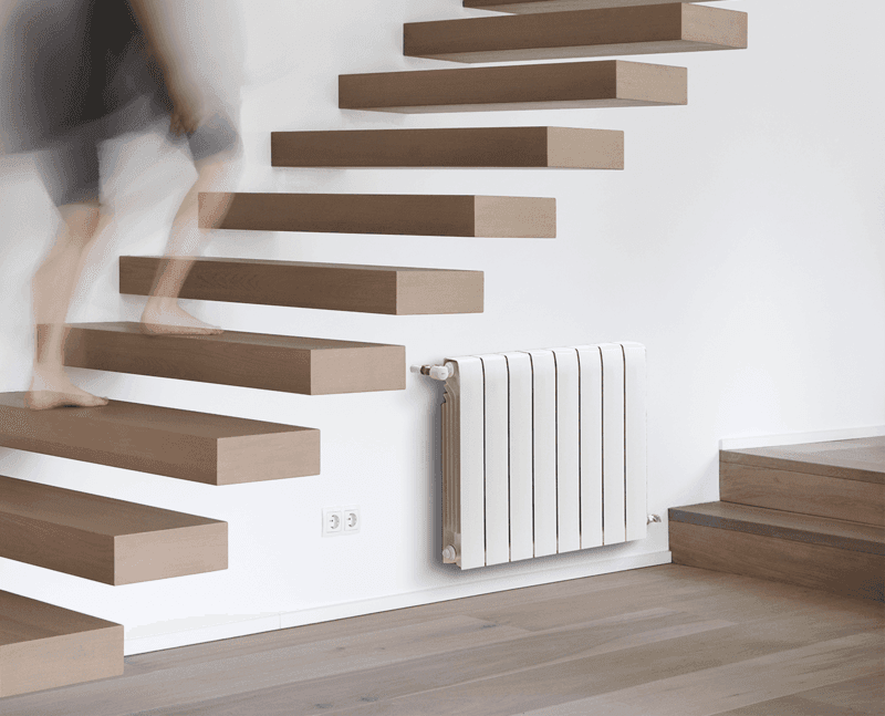 Reversible Water Radiator Baxi Dubal 80 5 Elements with reference 194A35501 from the brand BAXI