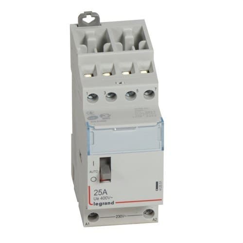 Contator 25A 4NA 230V com referência 412551 à marca LEGRAND