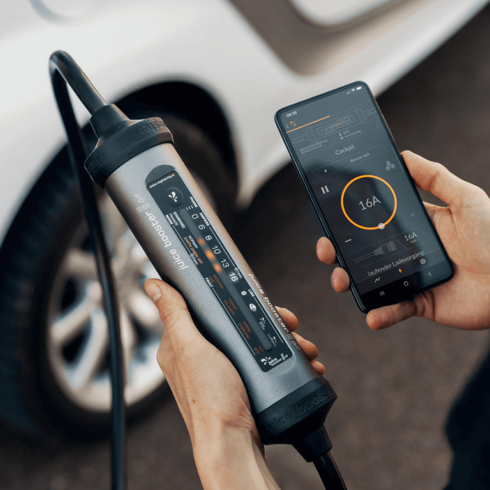 Carregador portátil para carro elétrico Juice Booster 3 air Basic Set com referência EL-JB3AE2 à marca JUICE