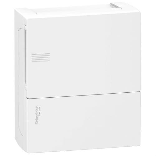 Surface Distribution Box MINI PRAGMA 8 Modules Blind Door with reference MIP10108 from the brand SCHNEIDER ELECTRIC