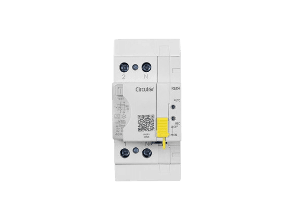 Diferencial auto-rearmável Circutor REC4 2P 30A 30mA com referência P26A21. à marca CIRCUTOR