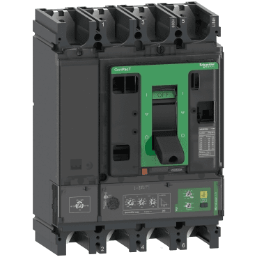 Disjuntor ComPacT NSX630N 50kA AC 4P4R 570A Micrologic 4.3 com referência C63N44V570 à marca SCHNEIDER ELECTRIC