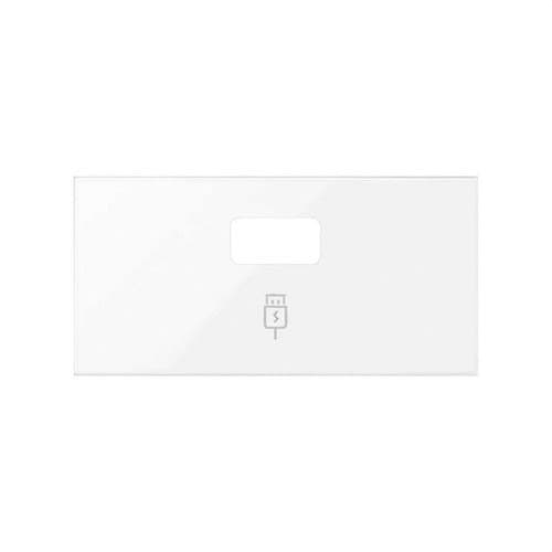 Smartcharge USB Charger Cover 1 Connector Glossy White Simon 100 with reference 10001097-130 from the brand SIMON