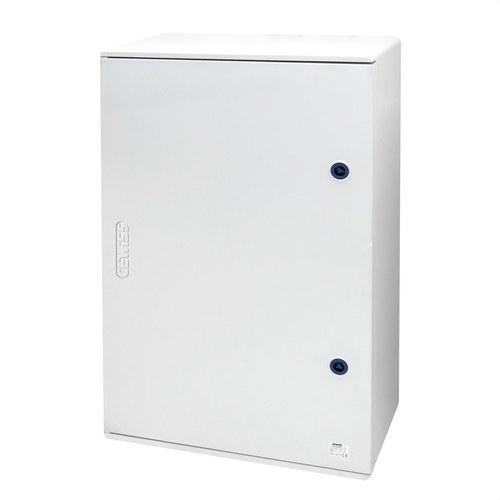 Quadro em poliéster com porta cega e fechadura 405x650x200 IP66 com referência GW46004F à marca GEWISS