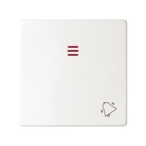 Tecla individual com visor e gravação campainha branco Simon 82 com referência 82015-30 à marca SIMON