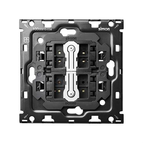 Horizontal back kit for 1 element with 2 push-button switches Simon 100 with reference 10010103-039 from the brand SIMON