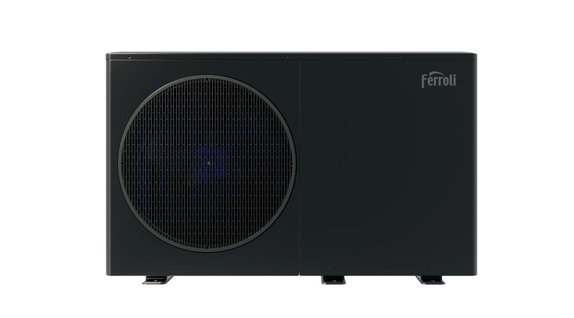 Bomba de calor aerotérmica monobloco R290 Ferroli OMNIA Life M 8 kW com controle