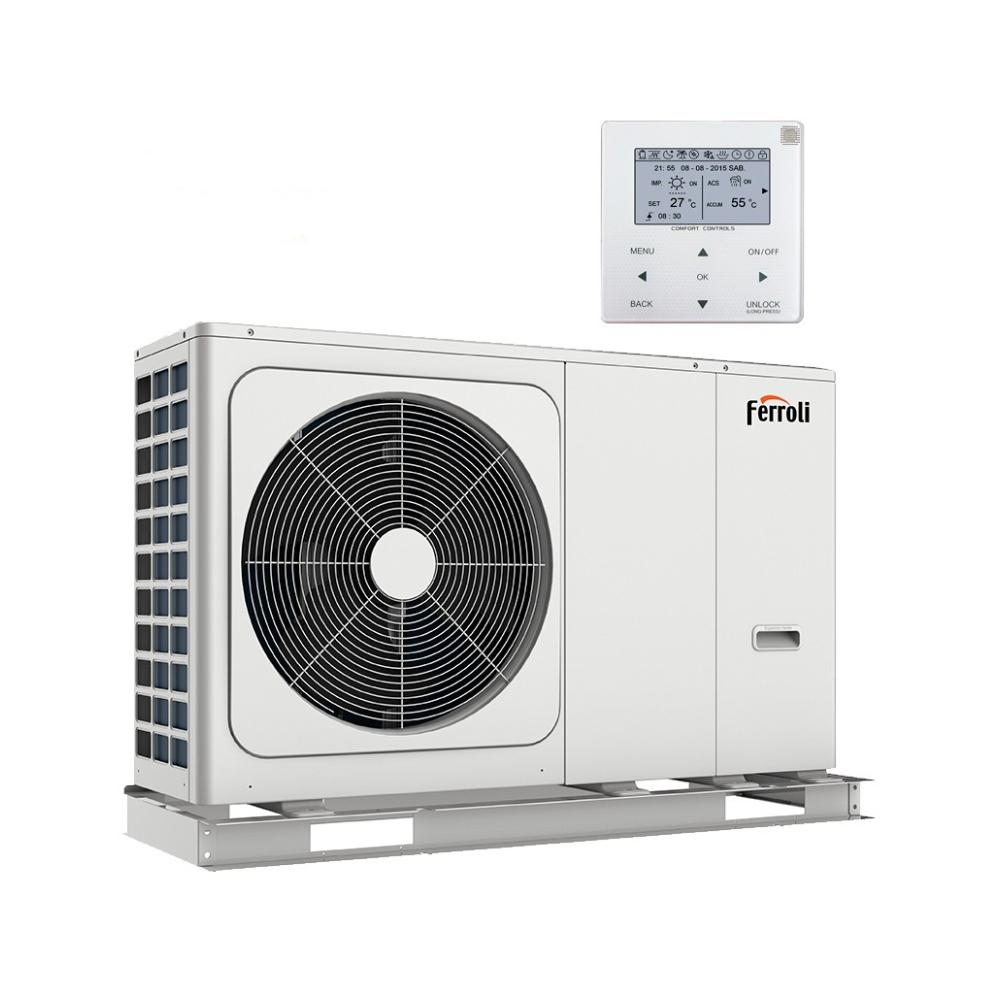 Bomba de calor aerotérmica monobloco Ferroli OMNIA M 3.2 14 kW com referência 2CP000FF à marca FERROLI