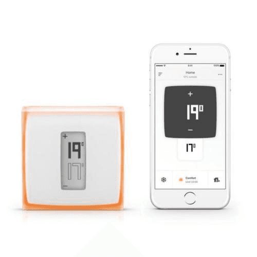 Termóstato inteligente sem fios Legrand Netatmo com referência NTH-PRO à marca LEGRAND