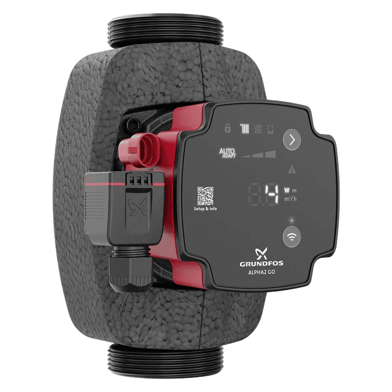Bomba circuladora Grundfos ALPHA2 GO 32-60 180 com referência 93074214 à marca GRUNDFOS