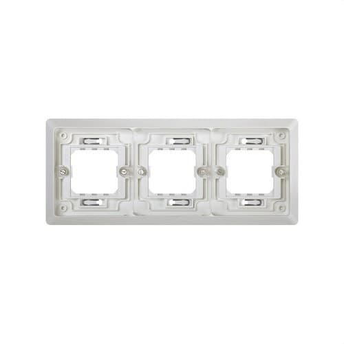 Frame for flush-mounted boxes with 3 elements grey Simon Aqua with reference 4400630-035 from the brand SIMON