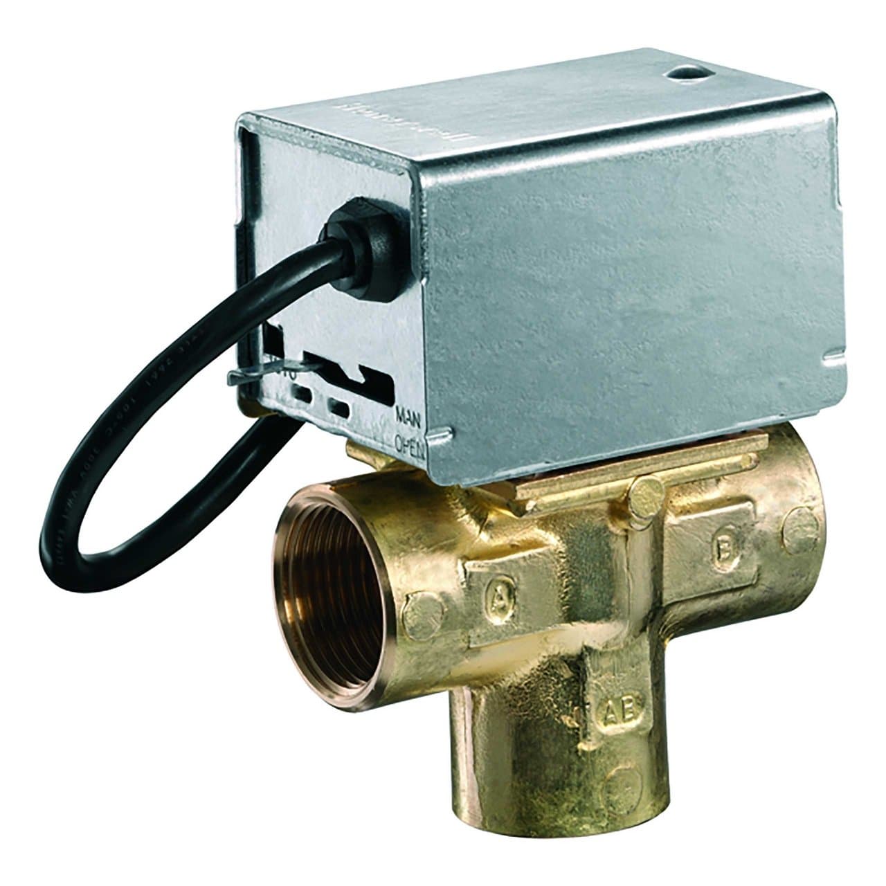 Válvula de zona motorizada de 3 vias 1" com referência V4044C1312/U à marca RESIDEO