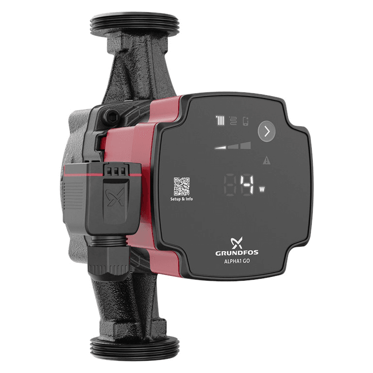 Bomba circuladora Grundfos ALPHA1 GO 25-40 180 com referência 93074185 à marca GRUNDFOS