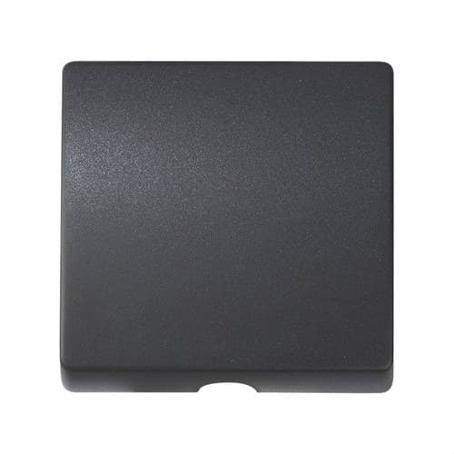 Graphite Cable Outlet Cover - Pull Mechanisms Simon 82 with reference 82051-38 from the brand SIMON