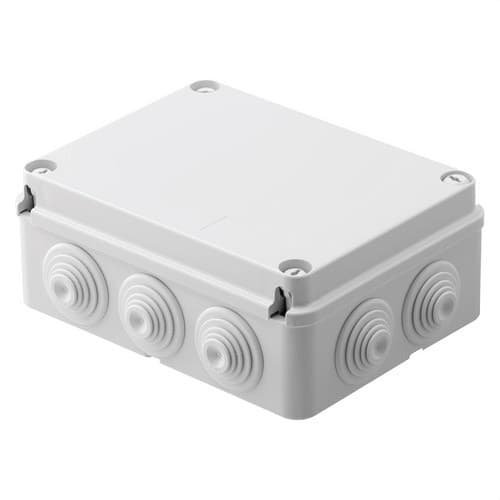 Junction box with low screwed lid 190x140x70mm with reference GW44007 from the brand GEWISS