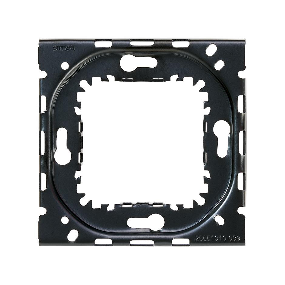 Suporte 1 Elemento preto Simon 270 com referência 20001910-039 à marca SIMON