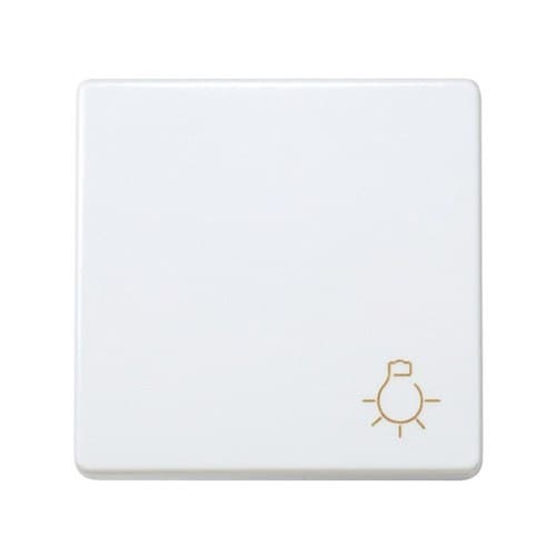 Push Button with Light Engraving and Quick Connection System White Simon 27 Play with reference 27151-65 from the brand SIMON