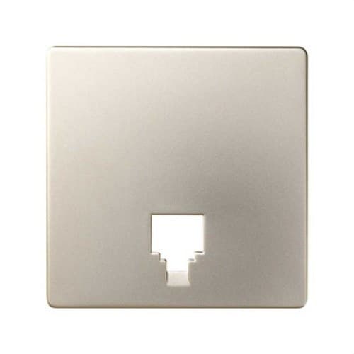 Plate for telephone sockets with RJ11 and RJ12 connectors cava Simon 82 with reference 82062-64 from the brand SIMON