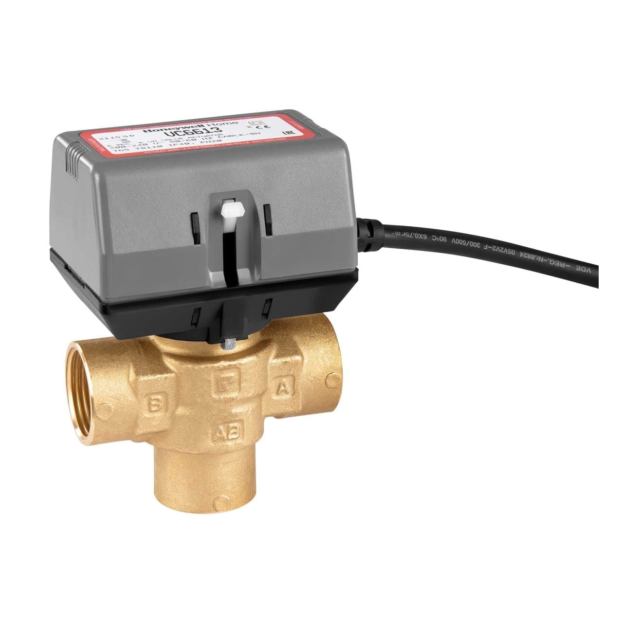 Válvula de zona motorizada de 3 vias 3/4" com referência VC6613MH6000/U à marca RESIDEO