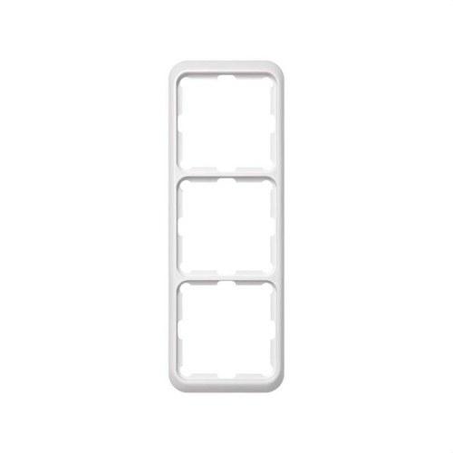 Moldura para 3 elementos branco Simon 75 com referência 75630-30 à marca SIMON