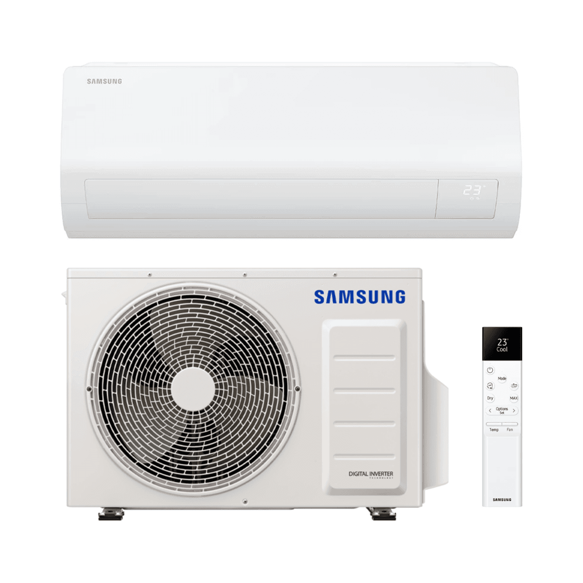 Ar condicionado com wifi Samsung Cebu S2 6,5 kW 24000 BTU com referência F-AR24CBU-S2 à marca SAMSUNG