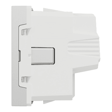 Base de tomada schuko alumínio New Unica Studio com referência NU303730 à marca SCHNEIDER ELECTRIC