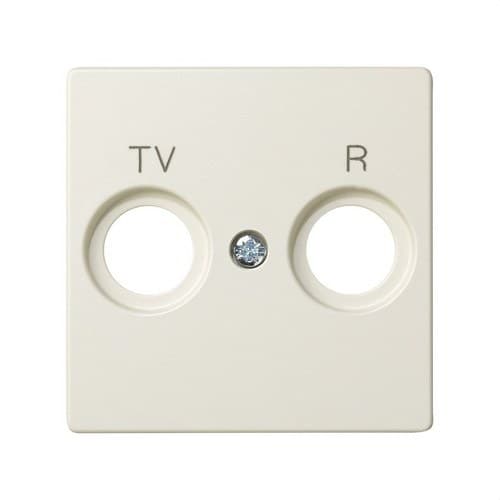 Plate for R-TV inductive sockets ivory Simon 82 with reference 82053-31 from the brand SIMON