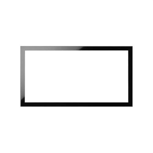Glossy Black 3-Gang Frame Simon 100 with reference 10000620-138 from the brand SIMON