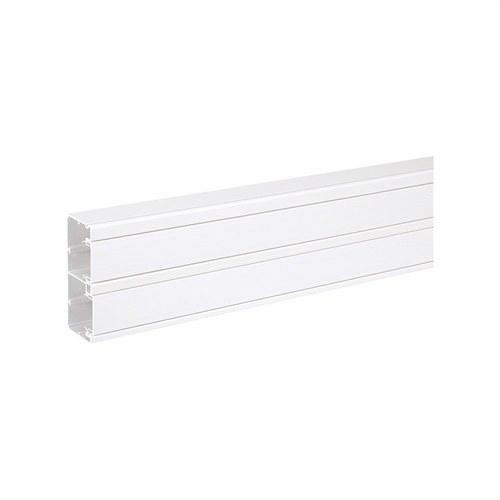 Calha de PVC 130x55mm K45 de 2 compartimentos com referência TK12102/9 à marca SIMON