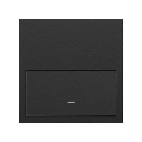 Front Horizontal Kit for 1 Element with 1 Matte Black Key Simon 100 with reference 10020101-238 from the brand SIMON