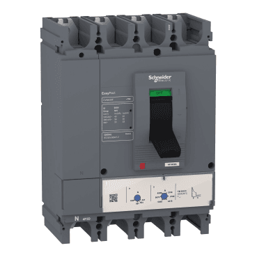 Disjuntor Easypact CVS400F TM400D 4P/4R com referência LV540312 à marca SCHNEIDER ELECTRIC