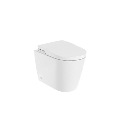 Vaso sanitário inteligente de parede com tanque integrado Roca In-Wash® Inspira Rimless com referência A803095001 à marca ROCA