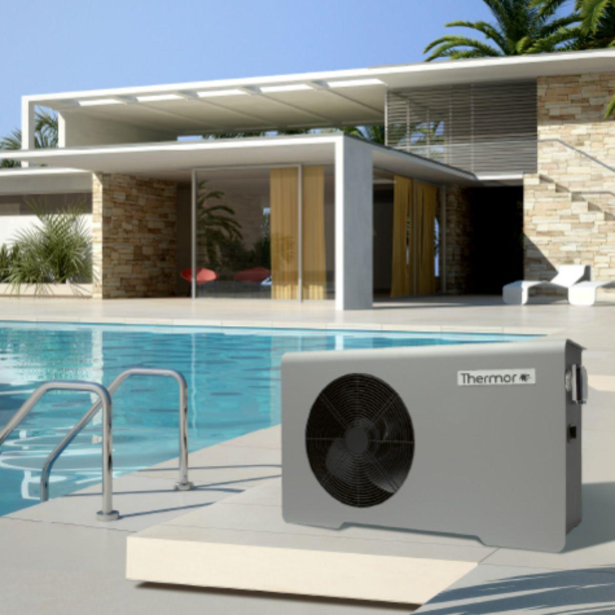 Bomba de calor para piscina Thermor Aéromax 8 kW com referência 297108 à marca ATLANTIC
