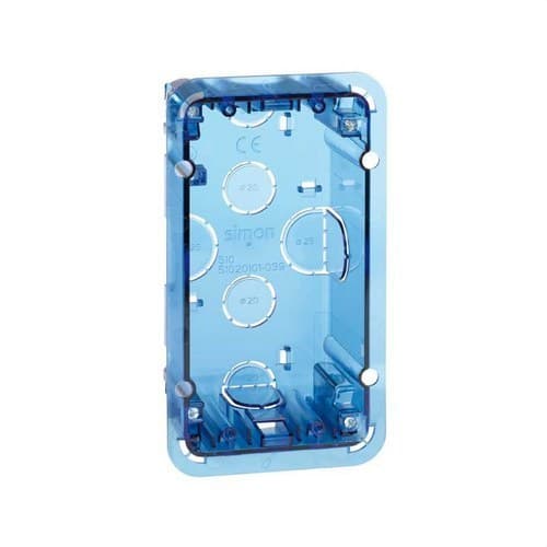 Recessed Wall Box for 1 Double Element Simon 500 Cima with reference 51020101-039 from the brand SIMON