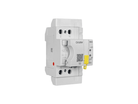 Diferencial auto-rearmável Circutor REC4 2P 30A 30mA com referência P26A21. à marca CIRCUTOR