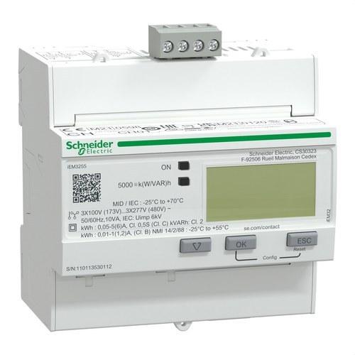 Medidor de energia iem3255 x/5a c.0,5s modbus MID com referência A9MEM3255 à marca SCHNEIDER ELECTRIC