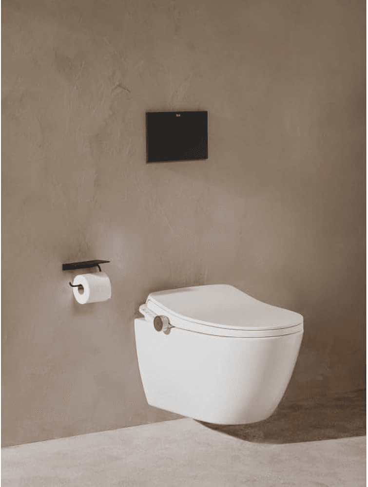 Inodoro inteligente suspenso Roca In-Wash® Ona Rimless com referência A803150S01 à marca ROCA
