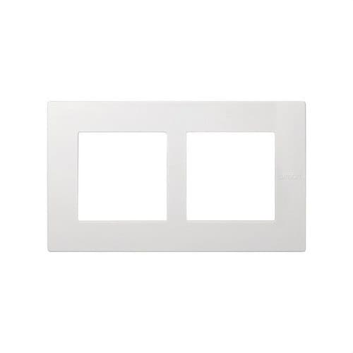Frame for 2 Elements White Simon 27 Scudo with reference 2705620-030 from the brand SIMON