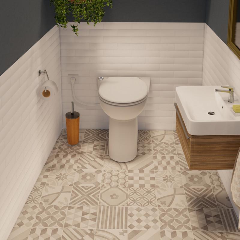 Sanita com triturador SFA SANICOMPACT C43 com referência 0100804 à marca SFA SANITRIT