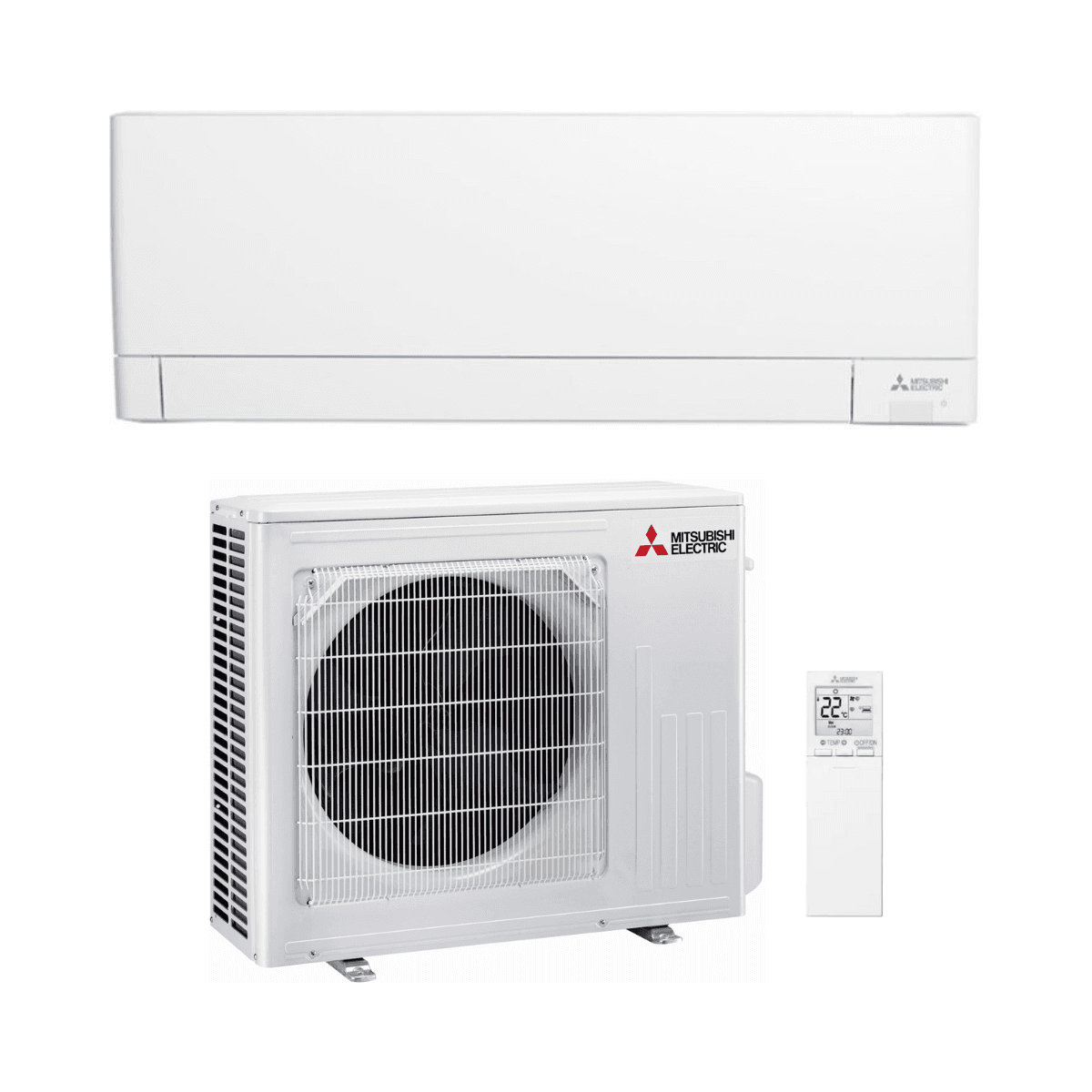 Ar-condicionado com Wi-Fi Mitsubishi MSZ-AY35VGK 3,5 kW 12000 BTU com referência MSZ-AY35VGK à marca MITSUBISHI