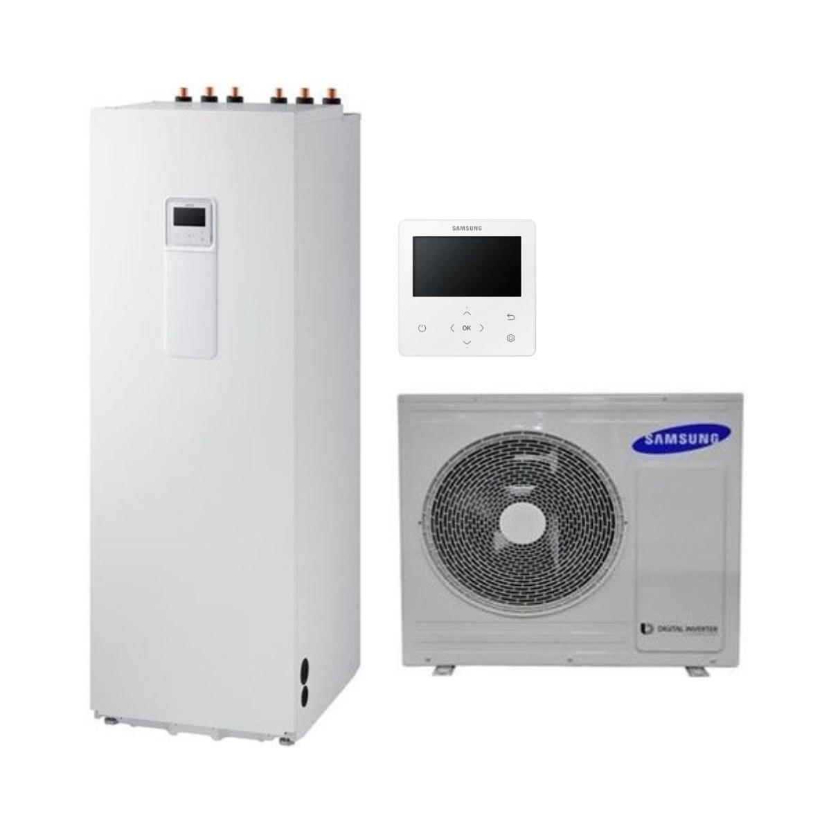 Aerotermia Samsung ClimateHub Split 5kW + acumulador de 200 litros com referência SAMCLIMATEHUB5200 à marca SAMSUNG