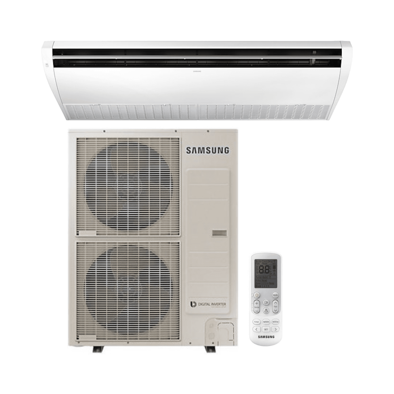 Ar-condicionado de teto Samsung 14 kW 48000 BTU - Trifásico com referência F-CEILTF140R à marca SAMSUNG