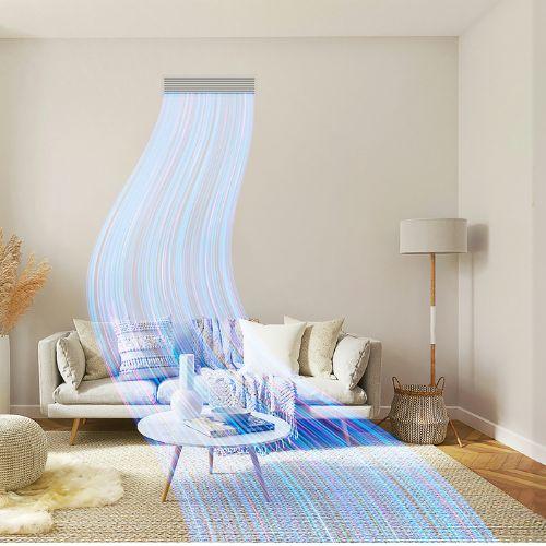 Ar-condicionado dutado com Wi-Fi Haier 12,4 kW 42000 BTU (Novo modelo 2025) com referência HAEAD125S2SM9FA(H)1U125S2SN3FA à marca HAIER