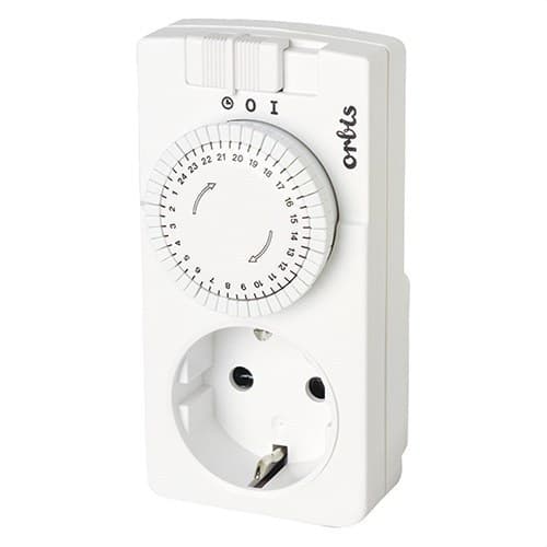 Programador Plug-in D T-15 DIÁRIO S/RSVA.230V 3500W ESF.30 MN com referência OB162232 à marca ORBIS