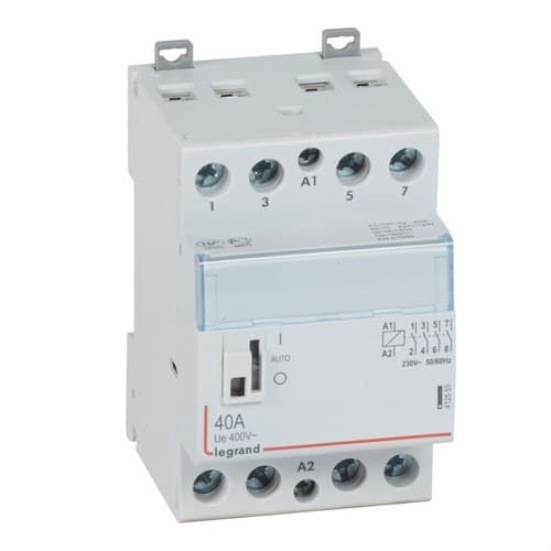 Contator 40A 4NA 230V com referência 412553 à marca LEGRAND