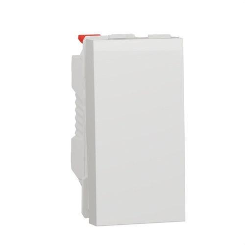 Interruptor de 1 módulo branco polar New Unica com referência NU310318 à marca SCHNEIDER ELECTRIC